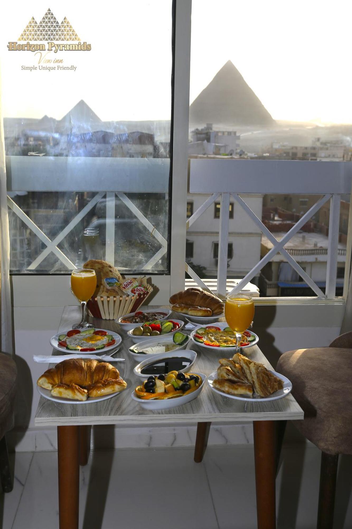 Horizon Pyramids View Inn Kafret el-Gabal Eksteriør bilde