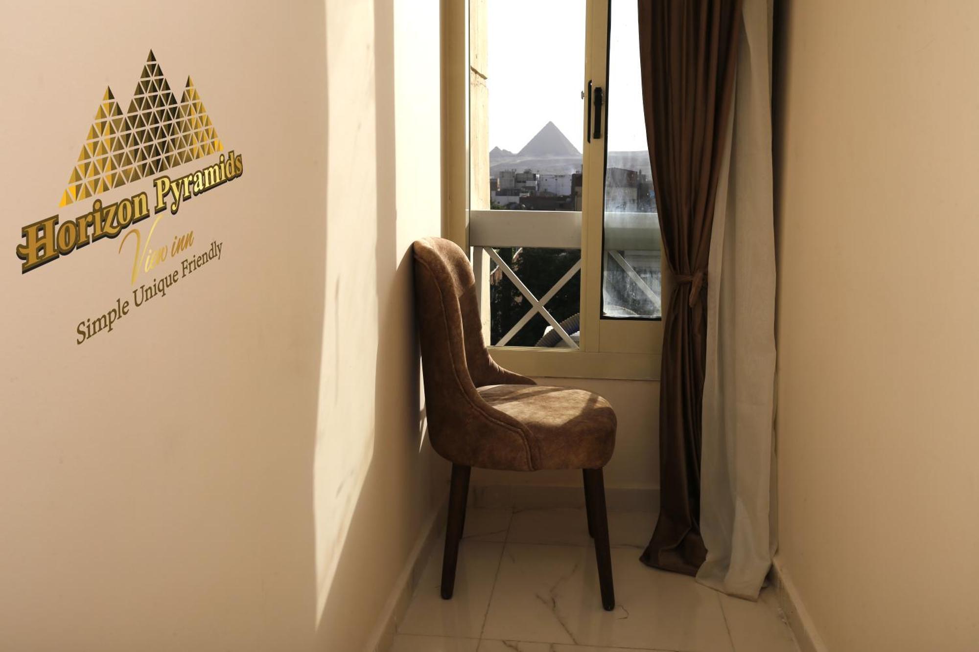 Horizon Pyramids View Inn Kafret el-Gabal Eksteriør bilde