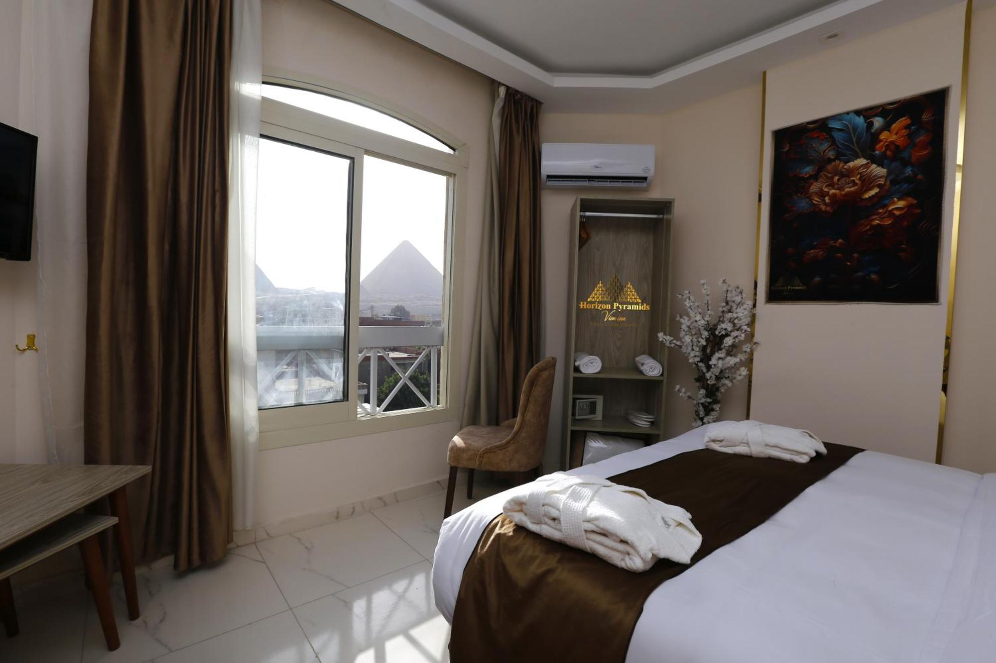 Horizon Pyramids View Inn Kafret el-Gabal Eksteriør bilde