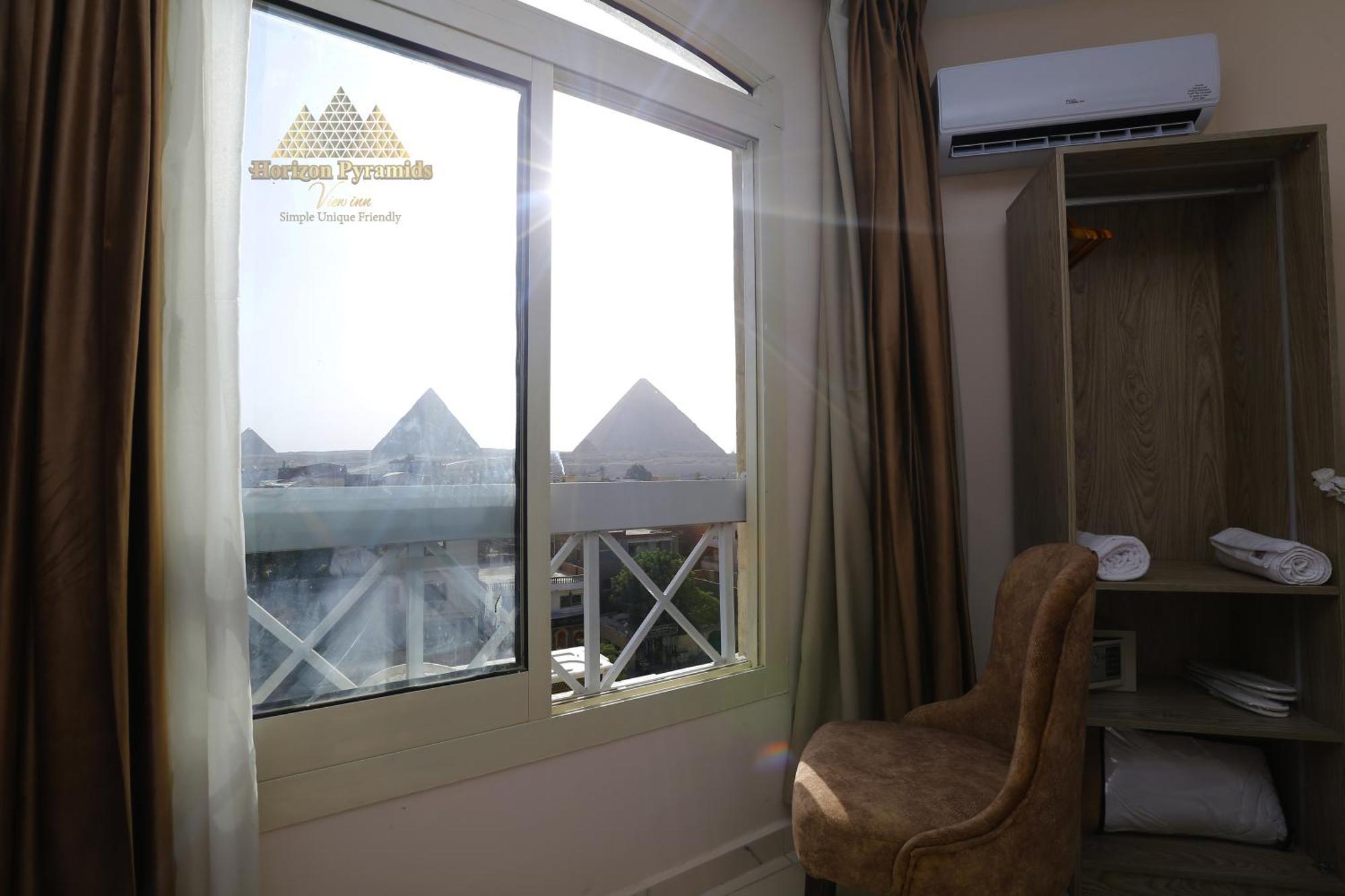Horizon Pyramids View Inn Kafret el-Gabal Eksteriør bilde