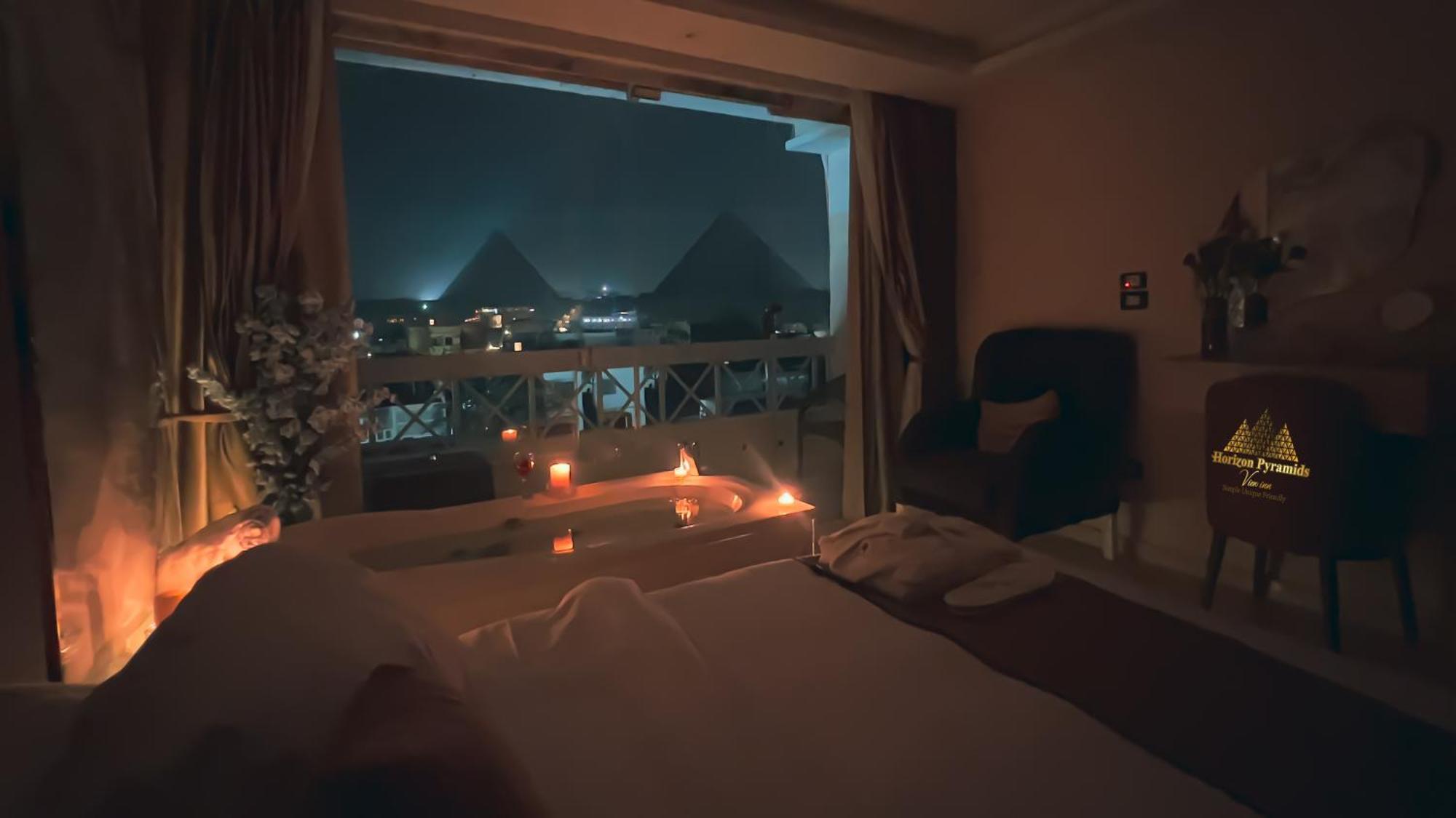Horizon Pyramids View Inn Kafret el-Gabal Eksteriør bilde